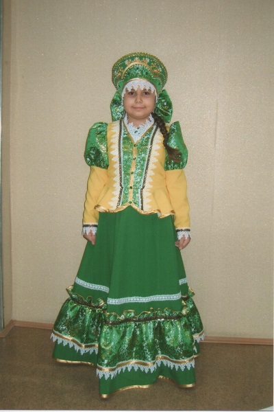 етский казачий костюм
